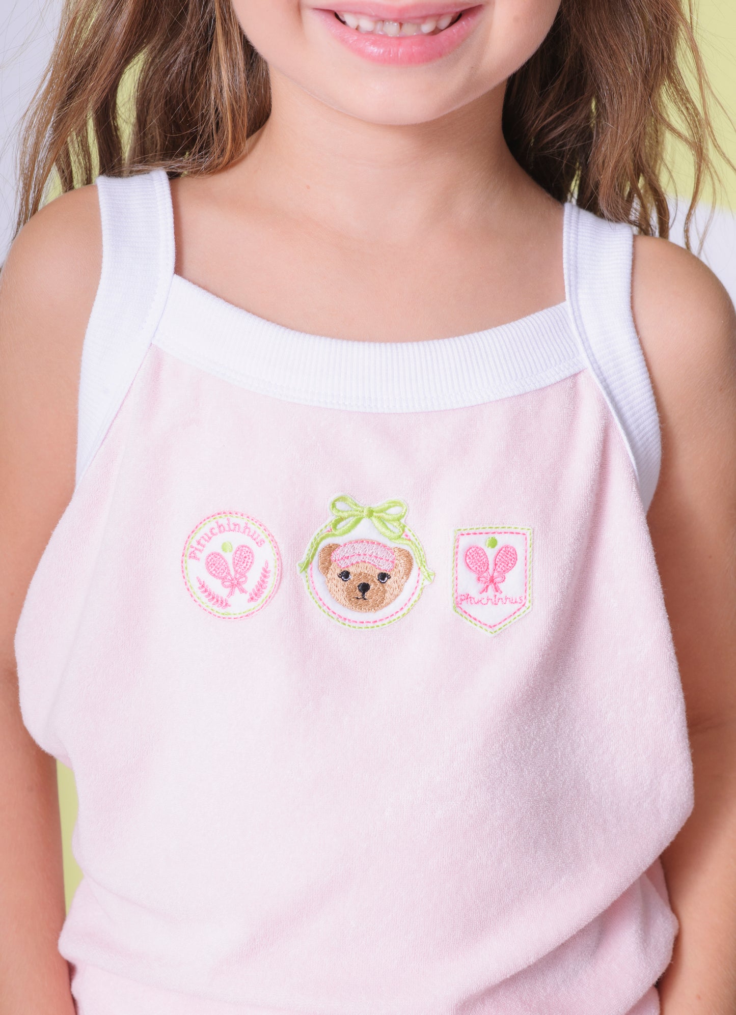 Blusa Alça Atoalhado Patches