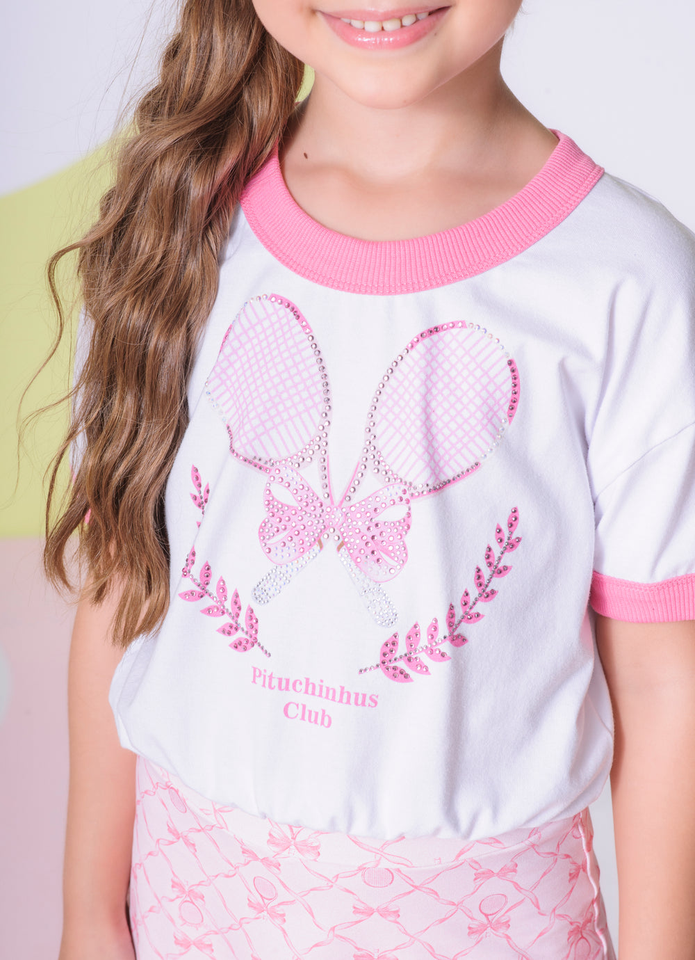 Blusa Cotton Serigrafia Raquete