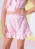 Short Light Estampa Raquetes