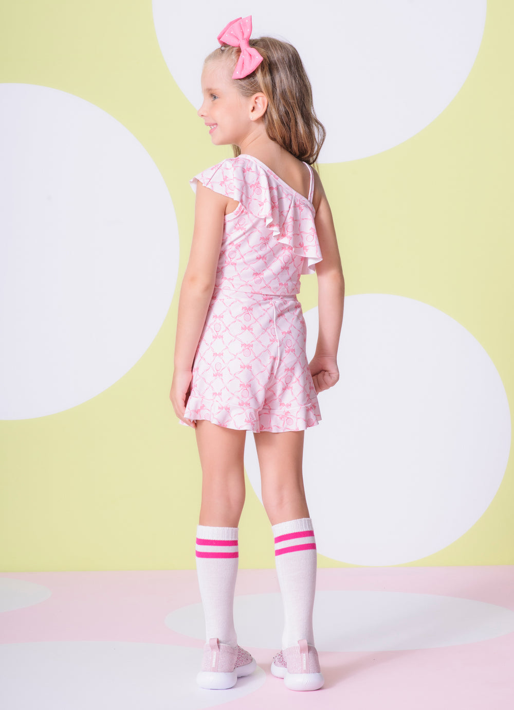Short Light Estampa Raquetes