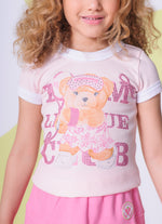 Blusa Ribana Ursinha Acabamentos Color