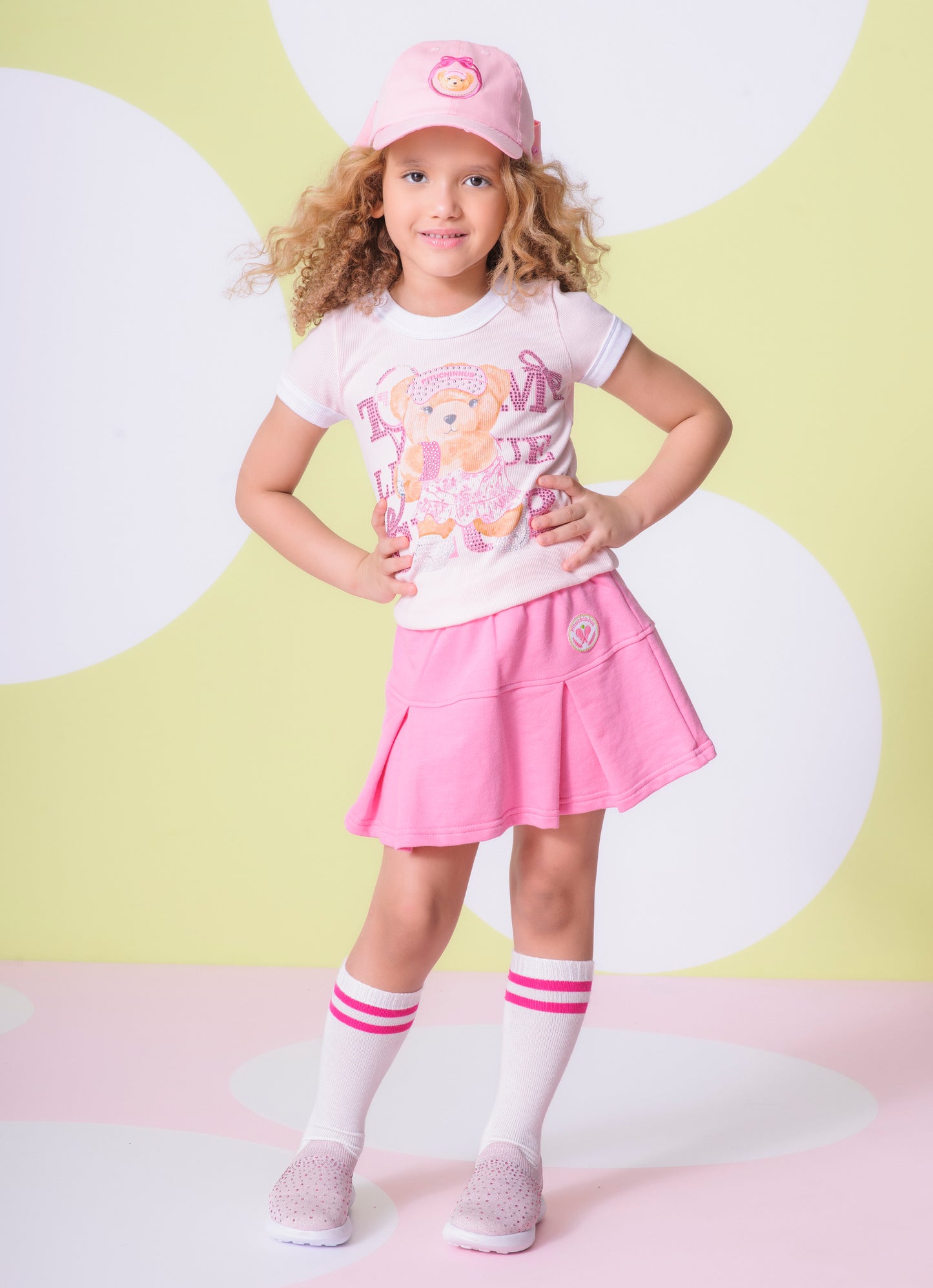 Saia Short Moletom Pregas