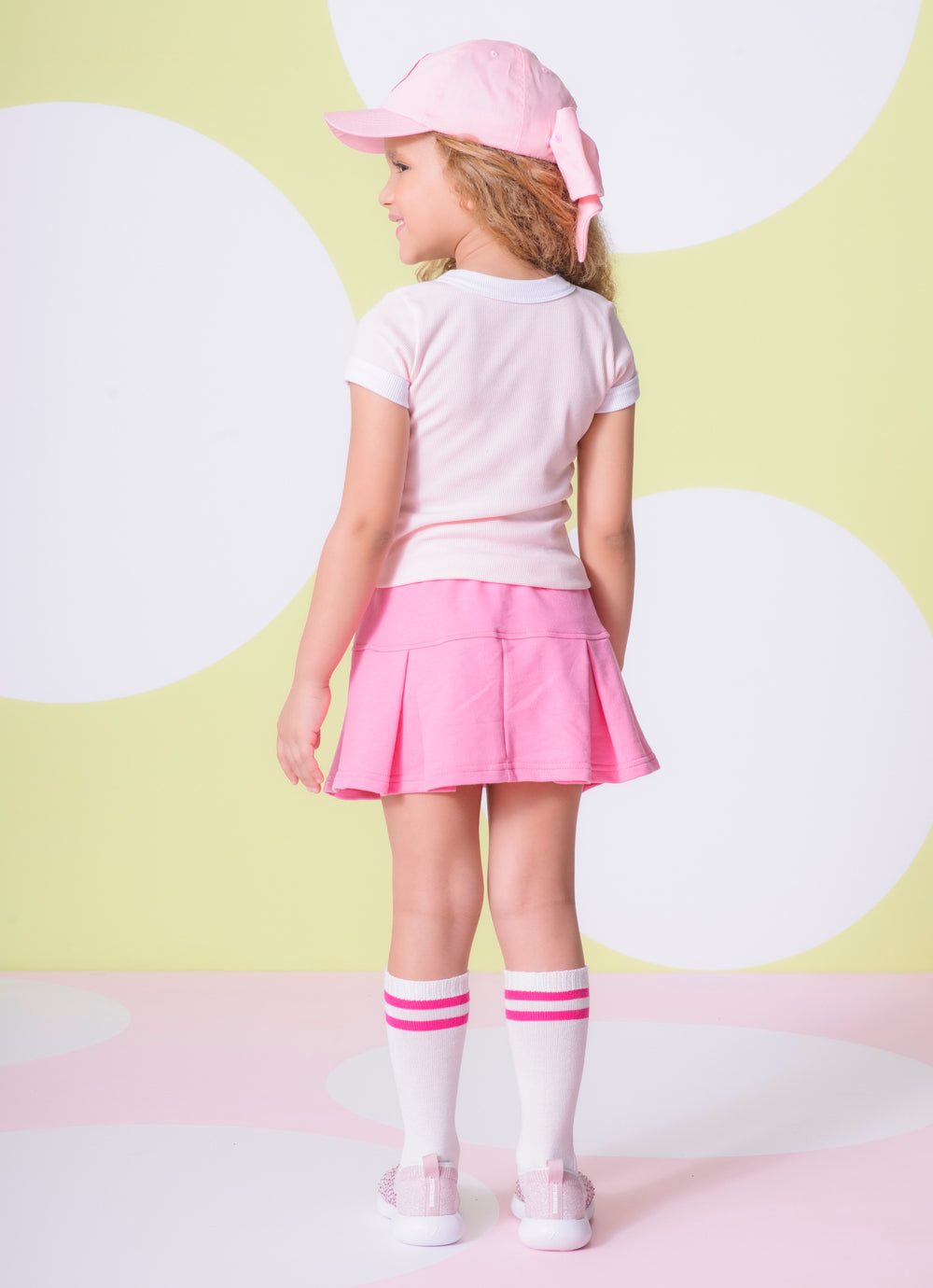 Saia Short Moletom Pregas