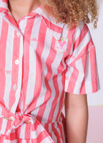 Camisa Algodão Listrada Nozinho