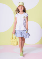 Blusa Cotton Ursinha Pregas