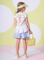 Blusa Cotton Ursinha Pregas