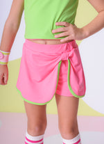 Saia Short Light Laço Debrum Color