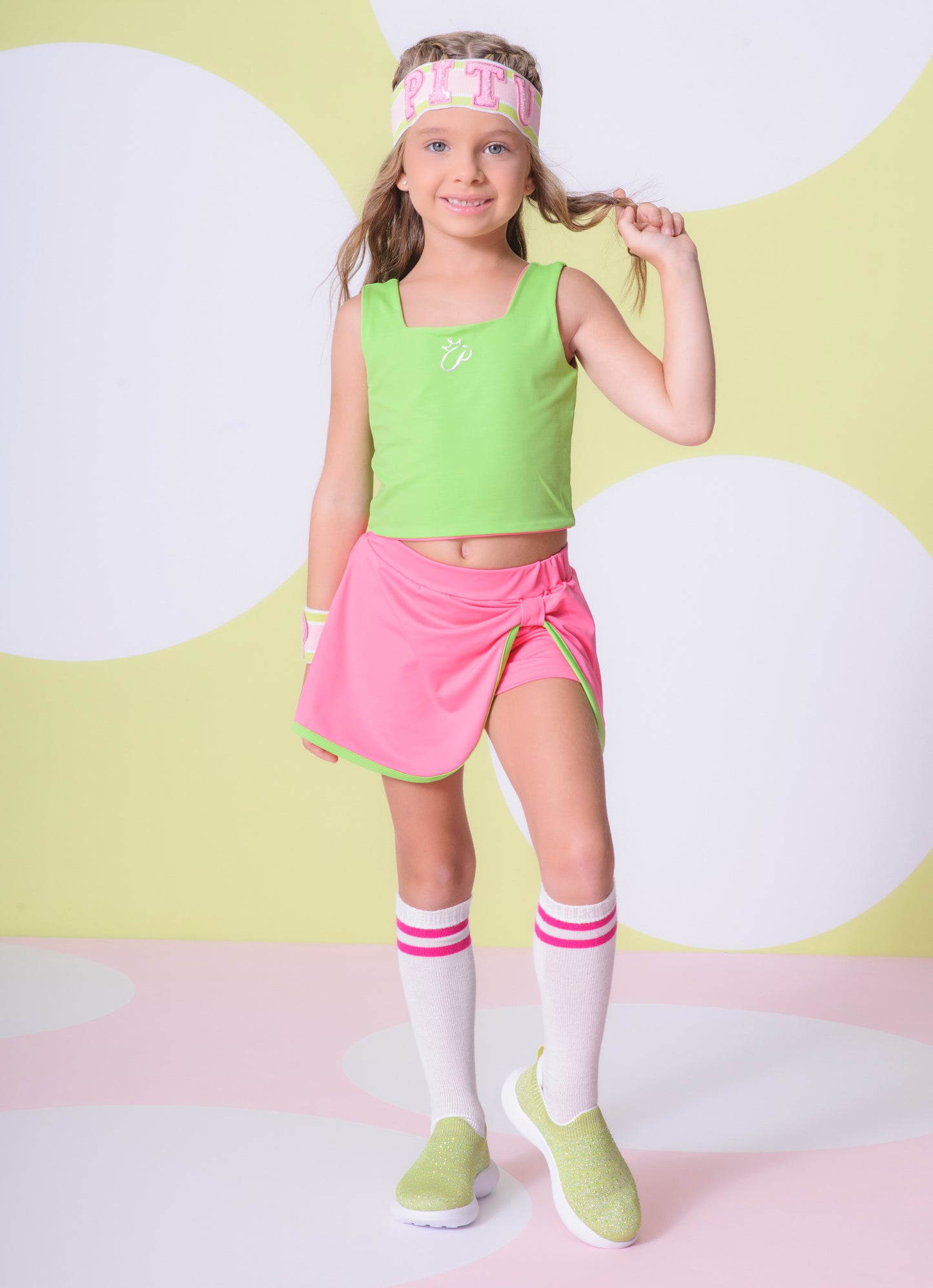 Saia Short Light Laço Debrum Color