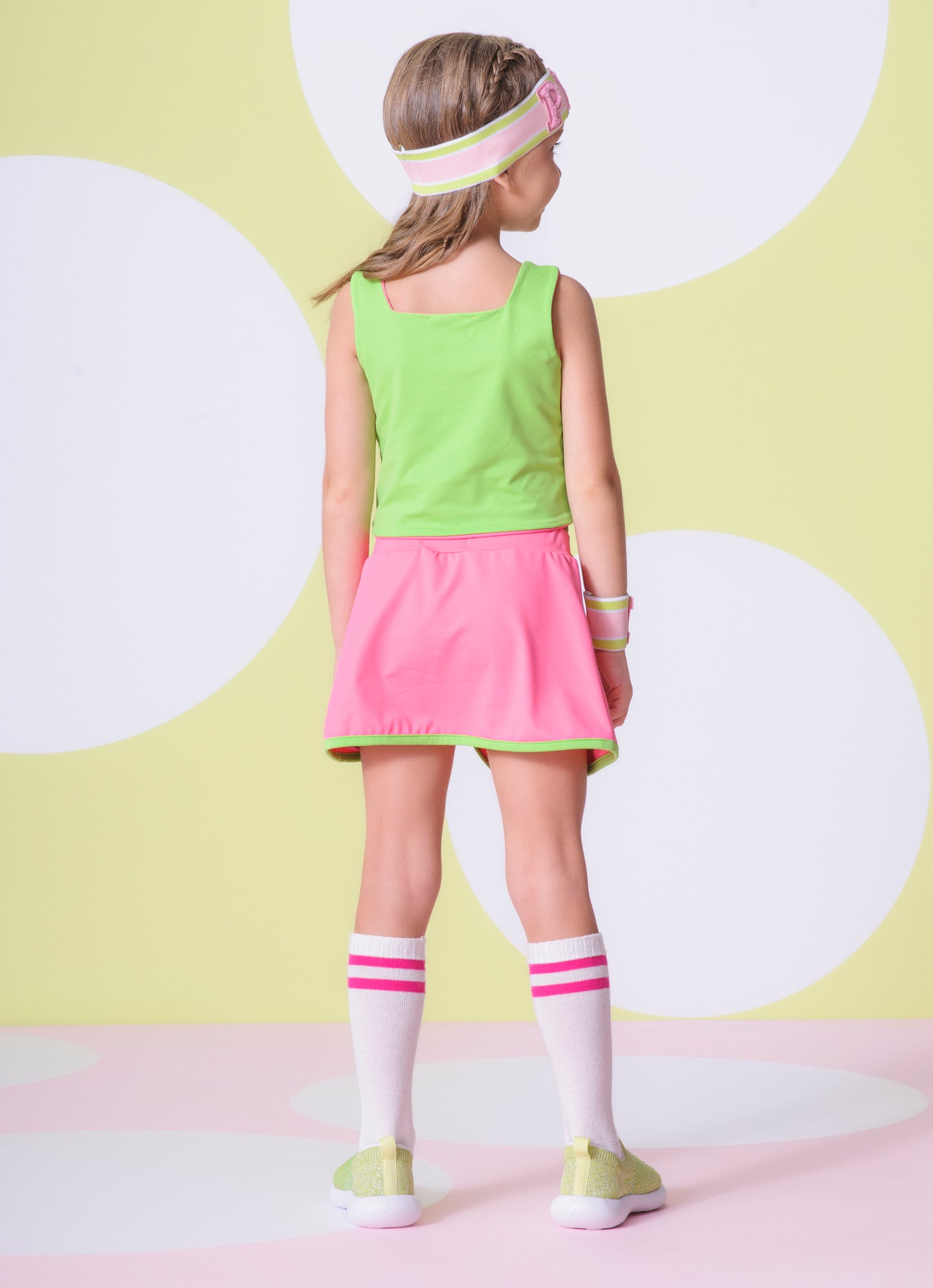 Saia Short Light Laço Debrum Color