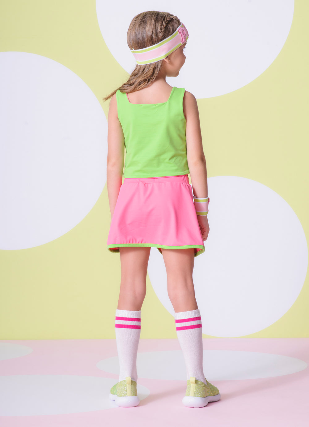 Saia Short Light Laço Debrum Color