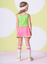 Saia Short Light Laço Debrum Color