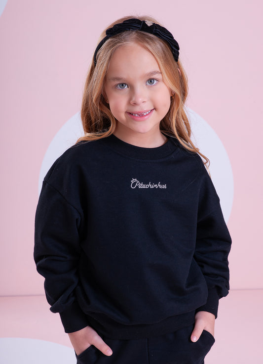 Blusa Moletom Pituchinhus Blusa Moletom Pituchinhus