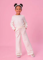 Calça Tricot Reta P Cristal