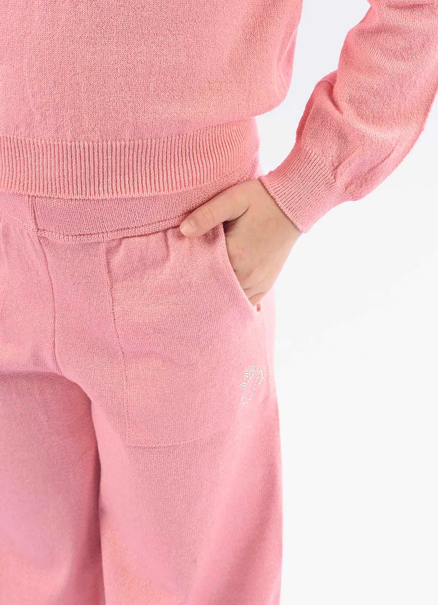 Calça Tricot Reta P Cristal