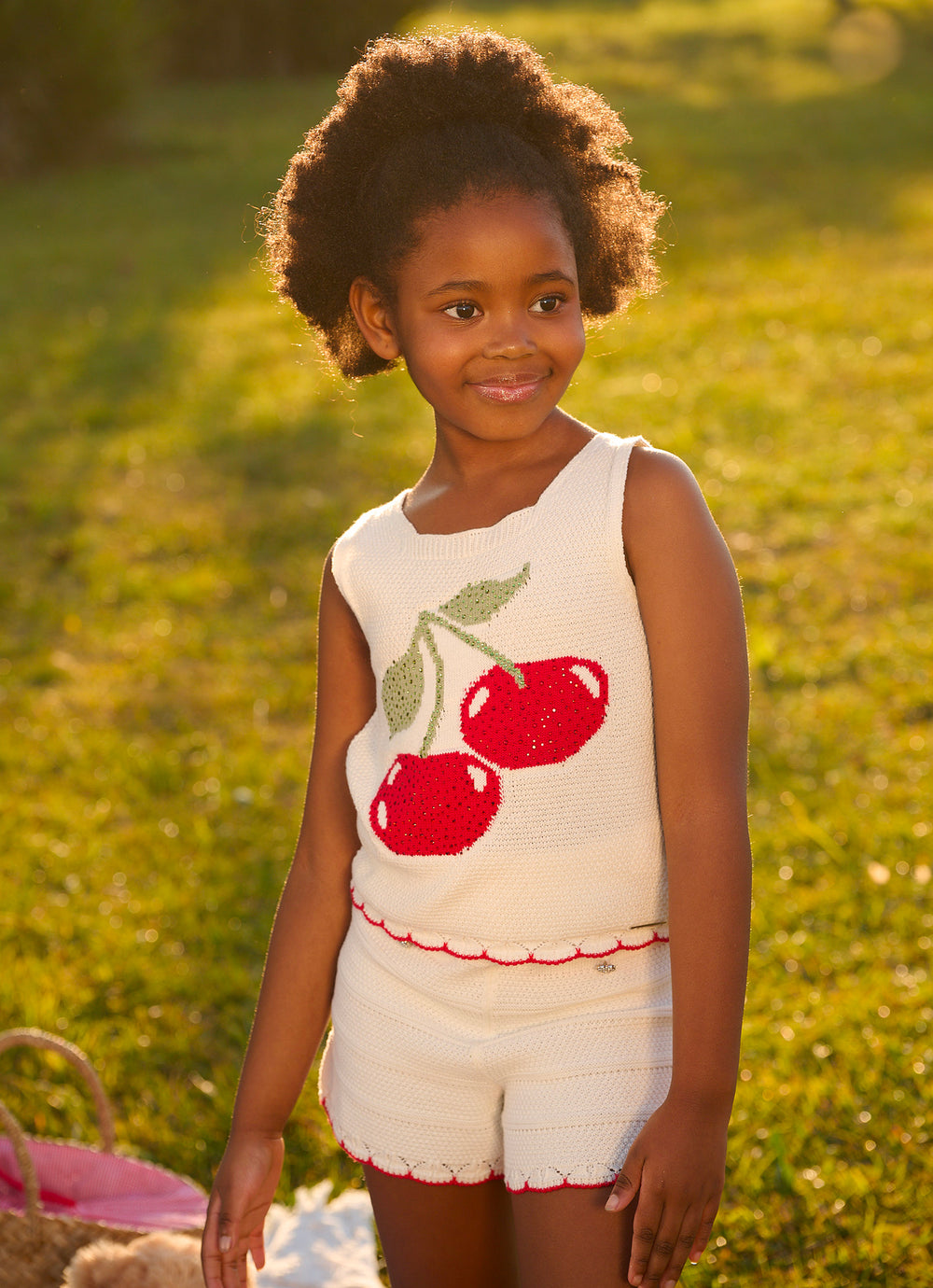 Short Tricot Ponto Rendado Resort