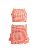 Conjunto Short Saia Light Estampado Resort