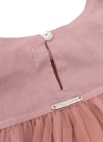 Vestido Tule Princesa Bordados Pérolas e Cristais