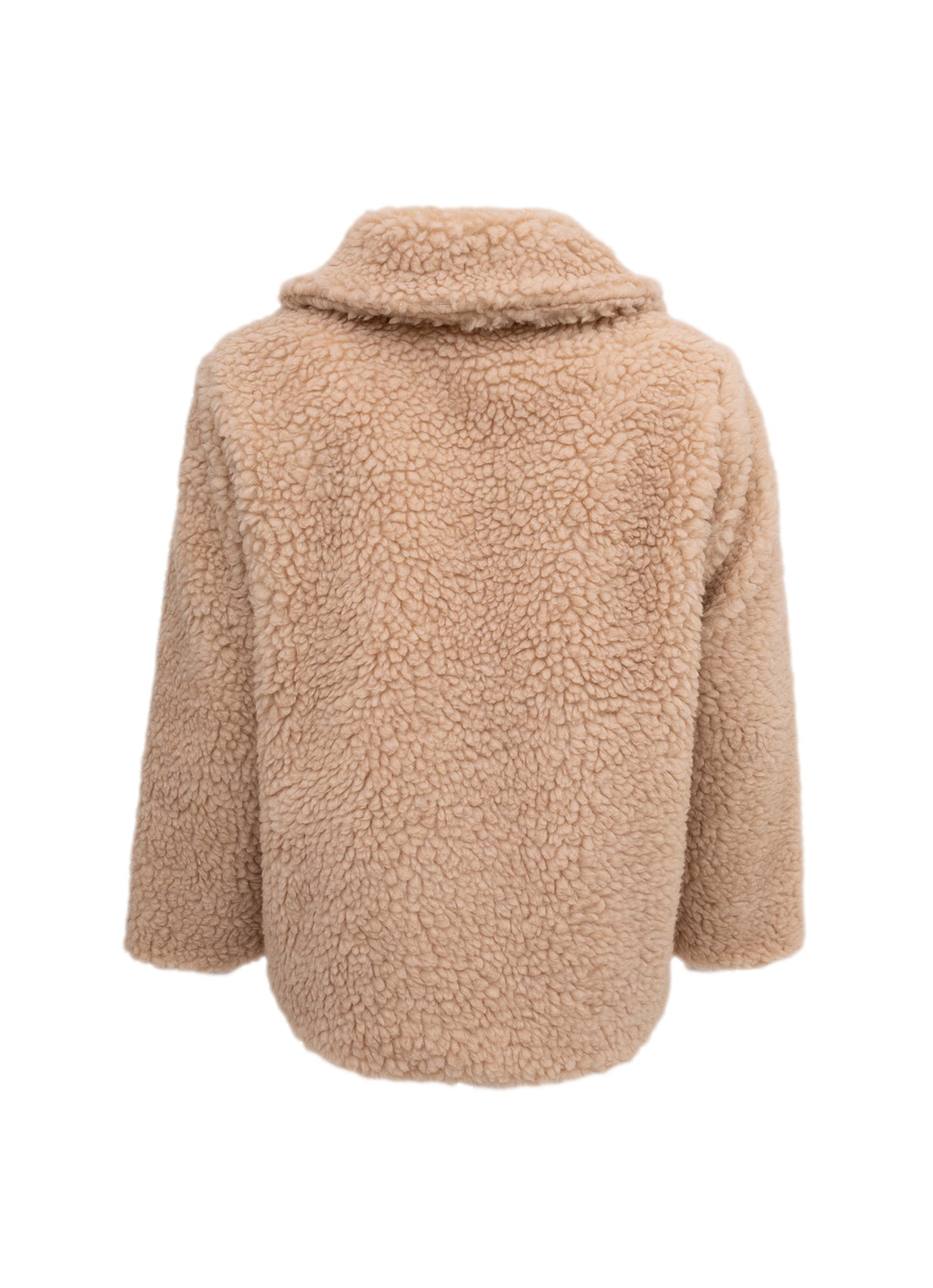 Casaco Pele Carneirinho Com Ursinho Après-Ski