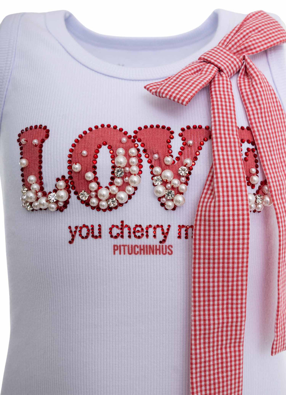 Regata Rib Bordados Xadrez Resort