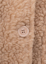 Casaco Pele Carneirinho Com Ursinho Après-Ski