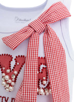 Regata Rib Bordados Xadrez Resort