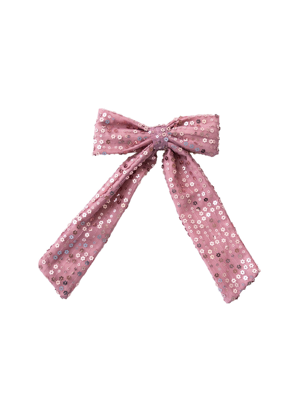 Vestido Festa Paetê Com Presilha Laço