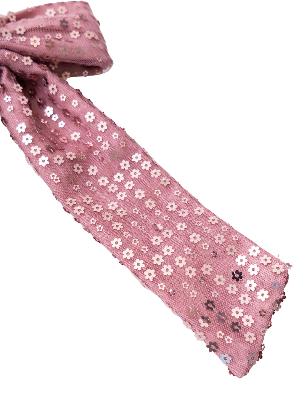 Vestido Festa Paetê Com Presilha Laço