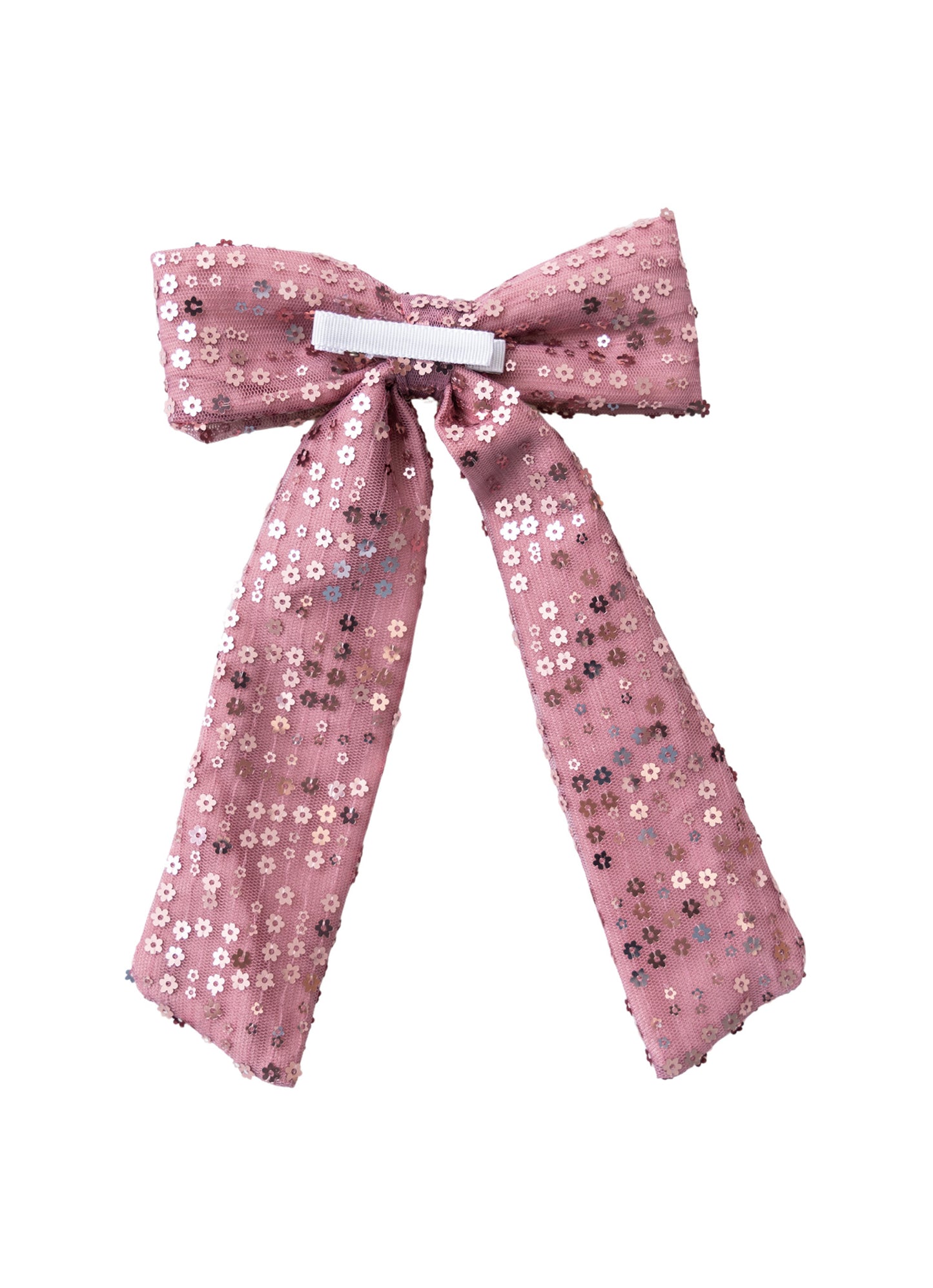 Vestido Festa Paetê Com Presilha Laço