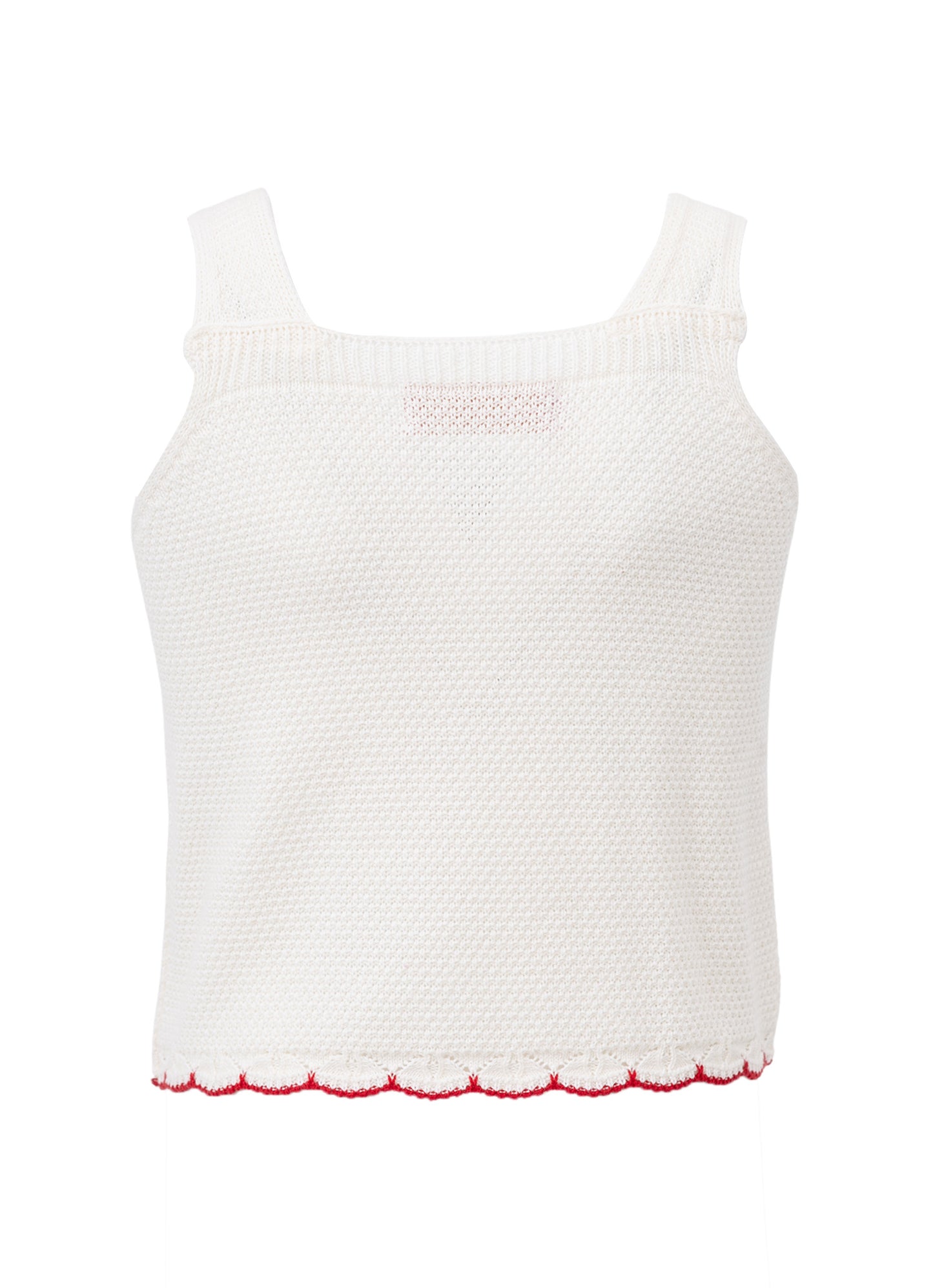 Regata Tricot Maxi Cereja Cristais Resort