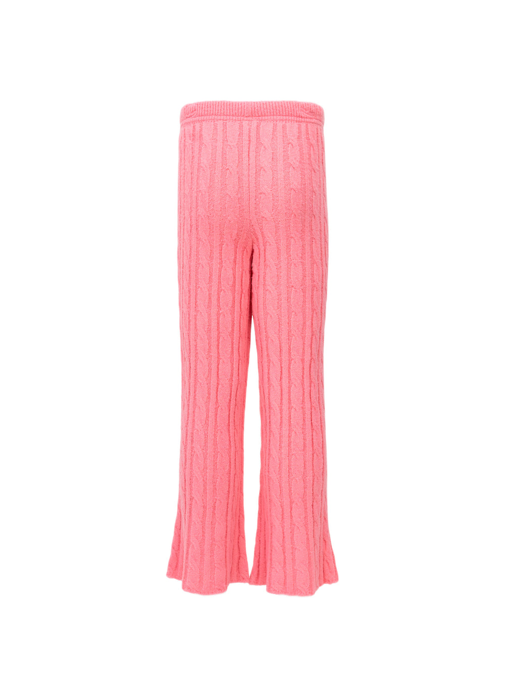 Calça Reta Tricot Tranças Après-Ski