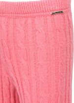 Calça Reta Tricot Tranças Après-Ski