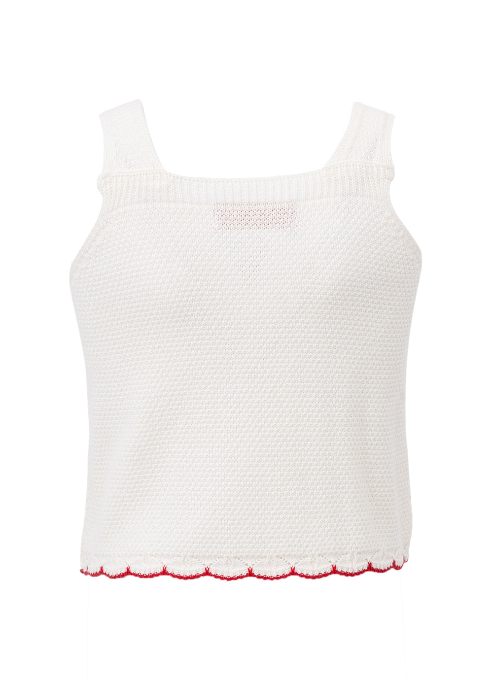 Regata Tricot Maxi Cereja Cristais Resort