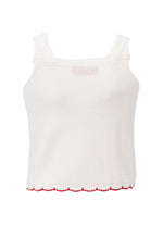 Regata Tricot Maxi Cereja Cristais Resort