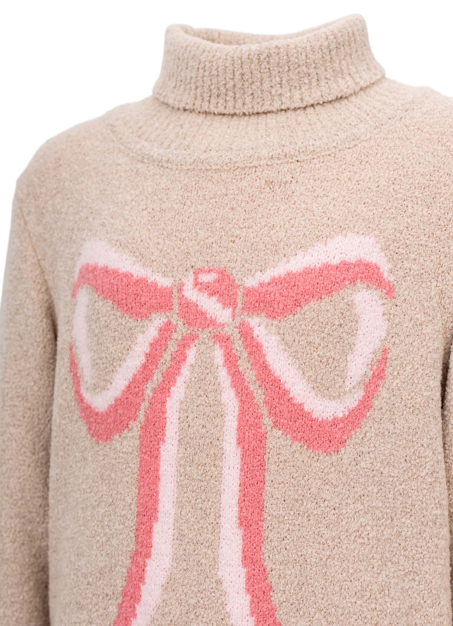 Blusa Tricot Maxi Laço Après-Ski