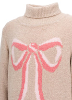 Blusa Tricot Maxi Laço Après-Ski