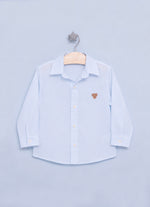 Camisa Algodão e Linho Patche For Boys