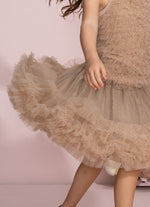 Conjunto Festa Blusa Ribana e Saia Short Tule