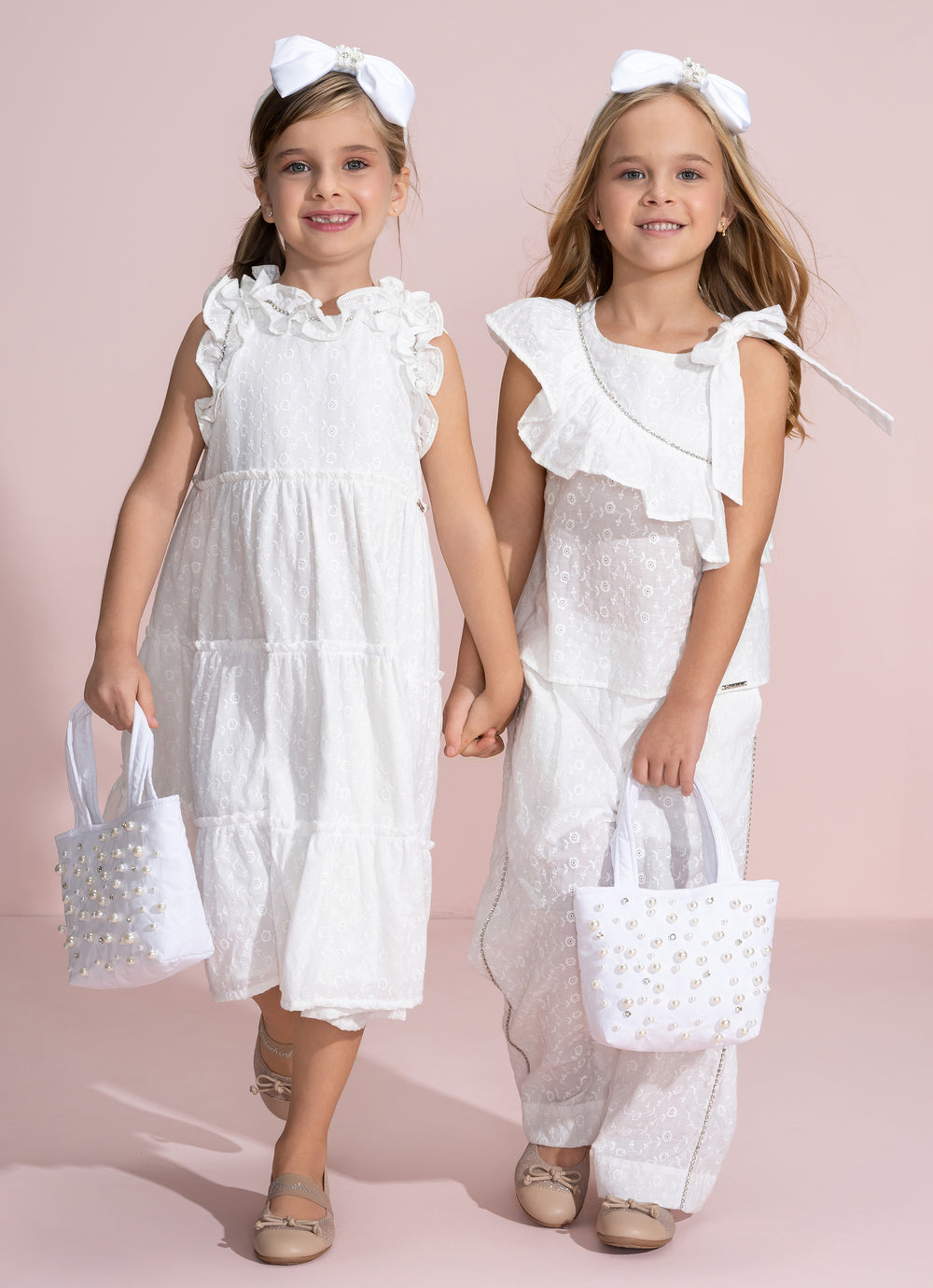 Bolsa Festa Puffer Tricoline Bordados