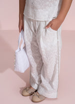 Conjunto Festa Blusa e Calça Reta Broderi