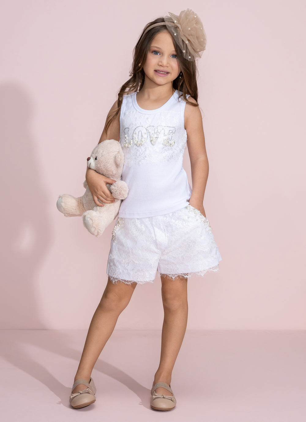 Conjunto Festa Regata Ribana e Short Tricoline