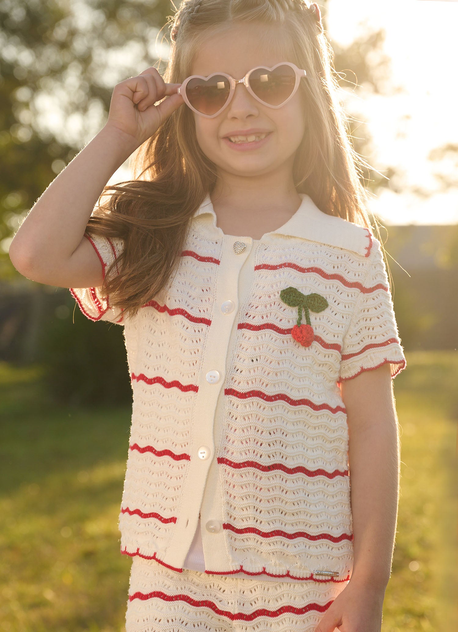 Camisa Tricot Ponto Rendado Resort