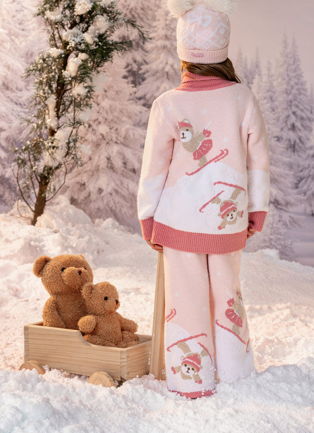 Calça Tricot Conceito Ursinha Après-Ski