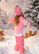 Blusa Tricot Maxi Floco Neve Après-Ski