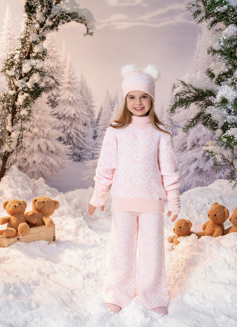 Blusa Tricot Jacquard Après-Ski