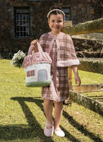 Capa Tricot Xadrez Barra Pele