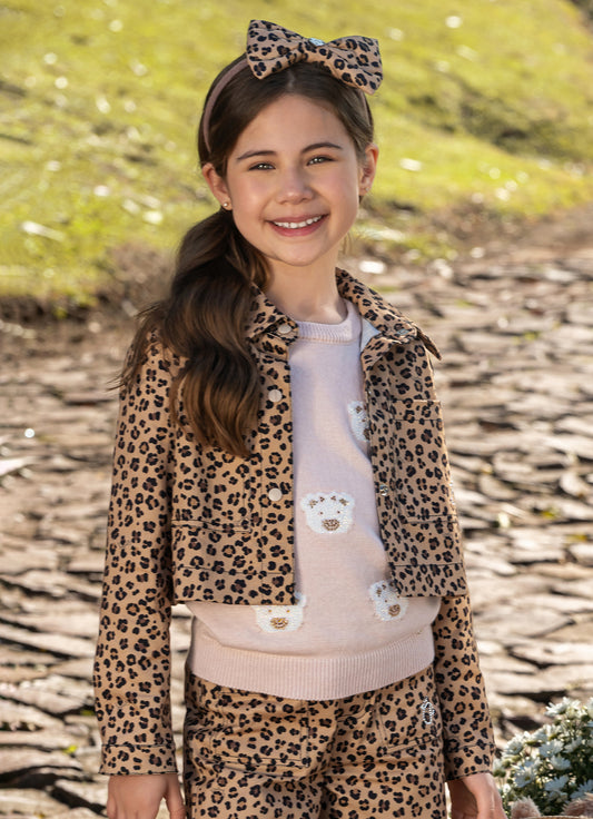 Jaqueta Sarja Estampa Onçinha