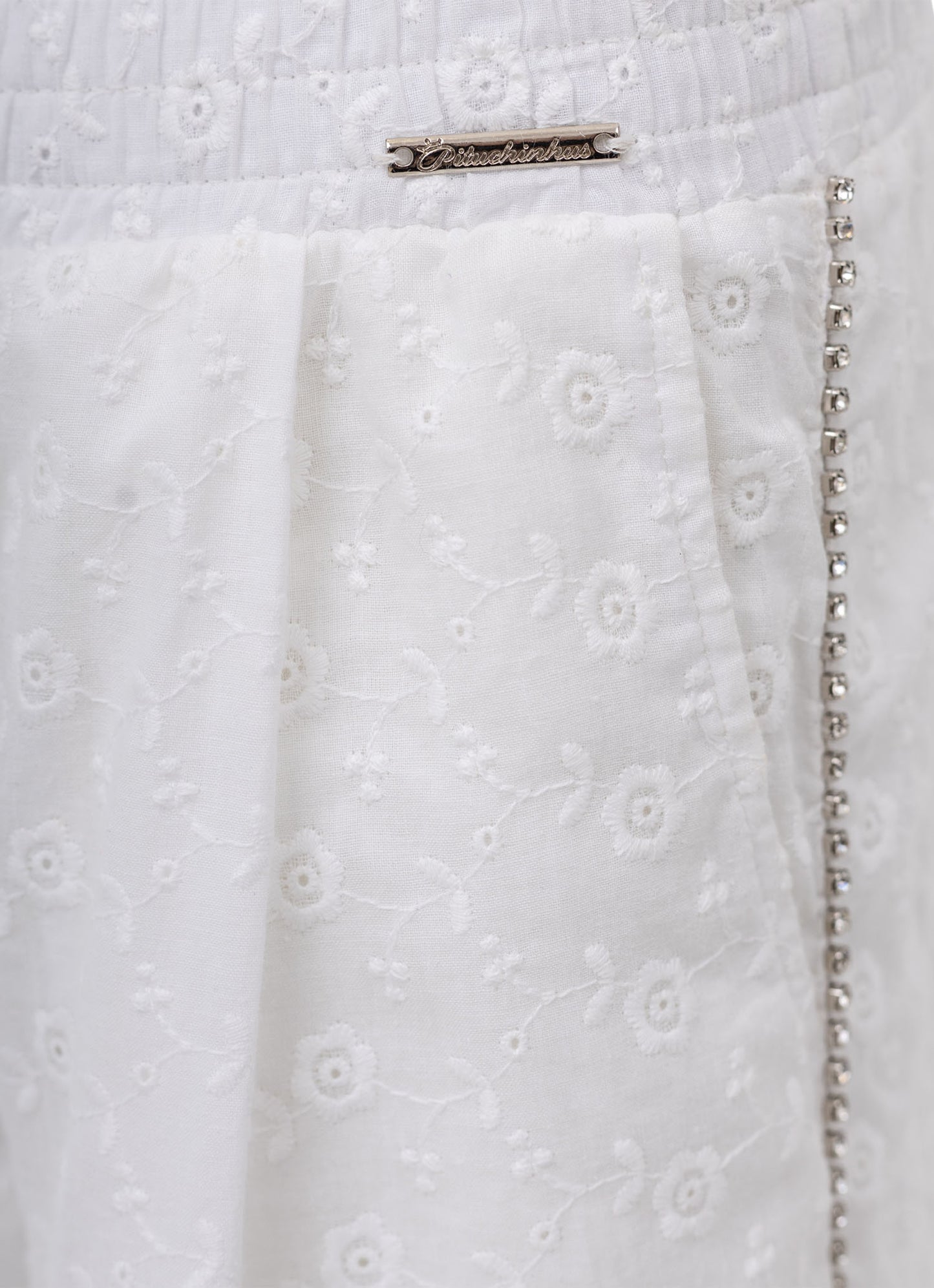 Conjunto Festa Blusa e Calça Reta Broderi