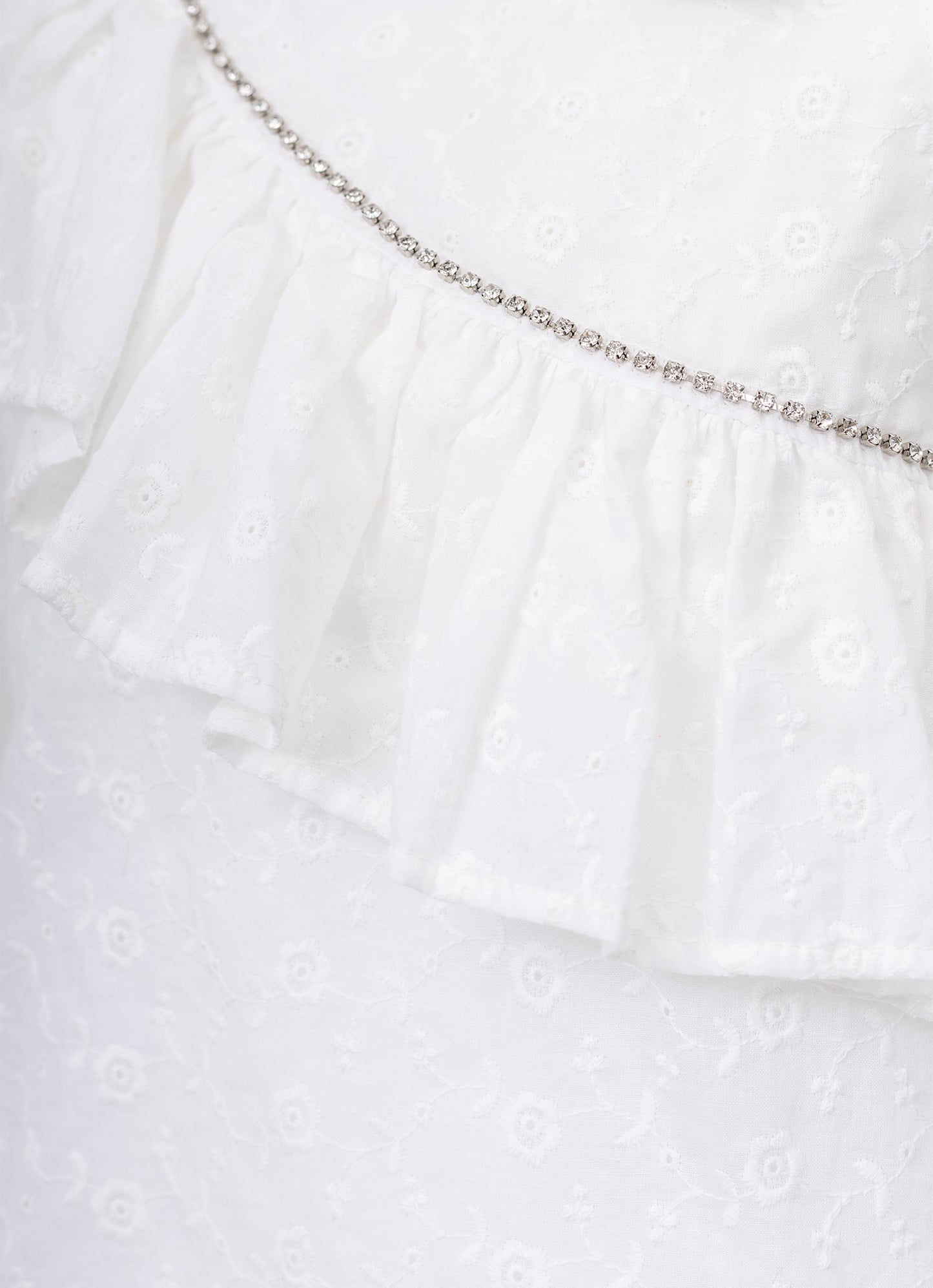 Conjunto Festa Blusa e Calça Reta Broderi