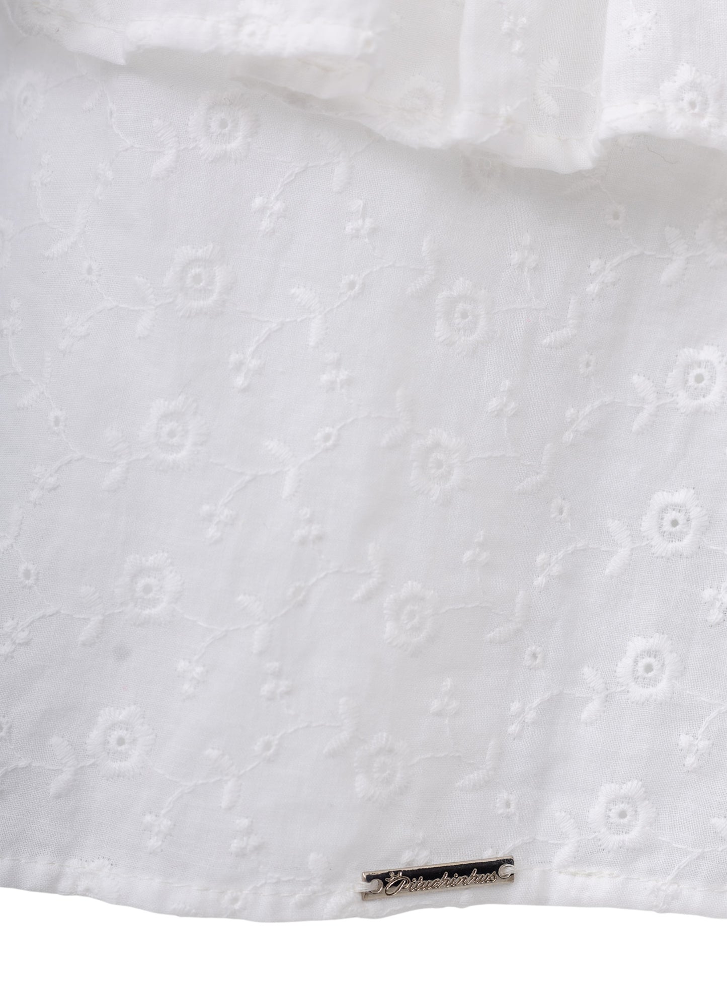 Conjunto Festa Blusa e Calça Reta Broderi