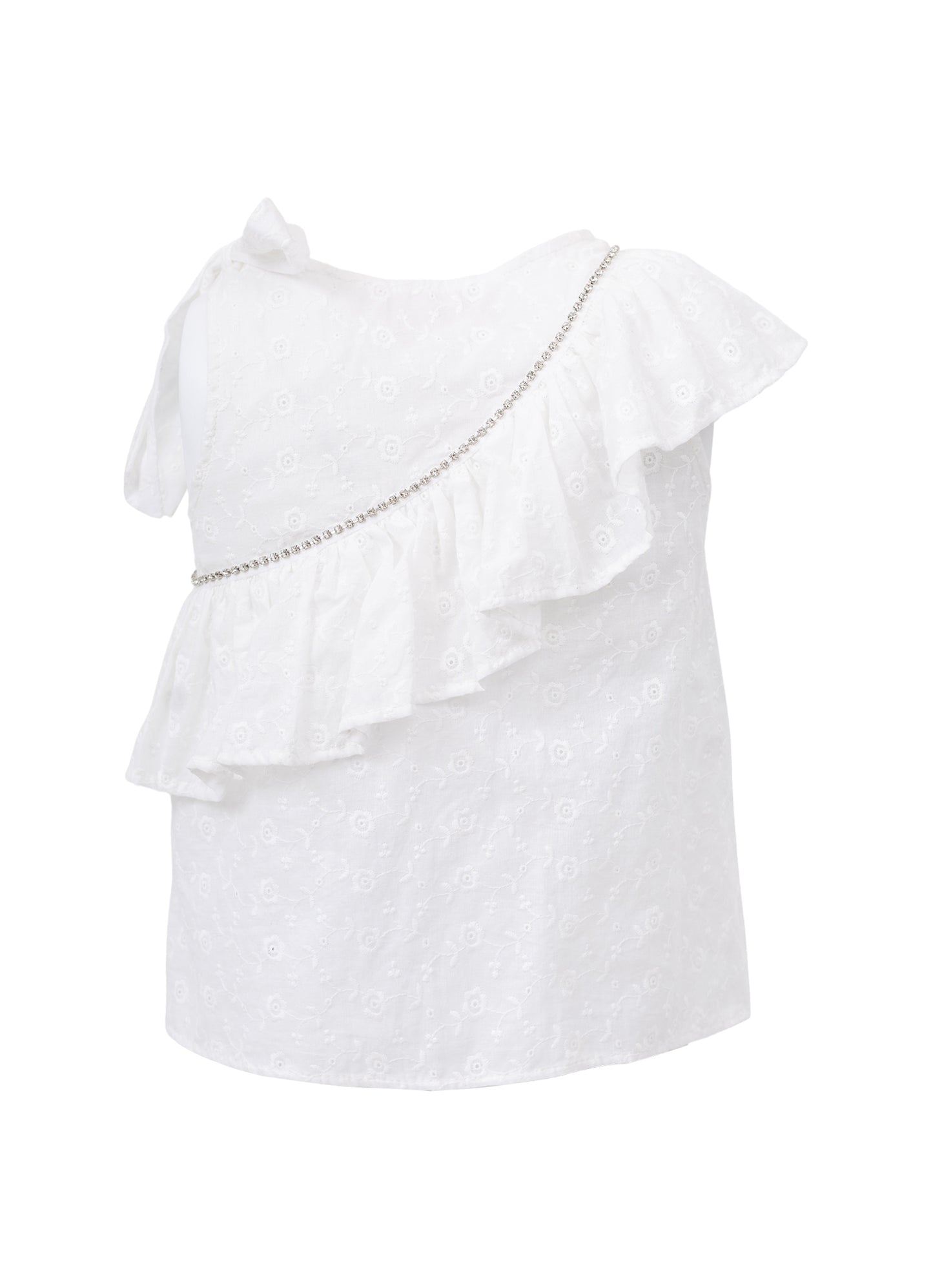 Conjunto Festa Blusa e Calça Reta Broderi